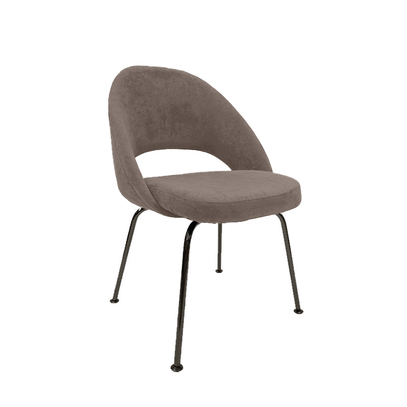 Silla Saarinen Tub Pana Veluti, Base Cromo o Negra